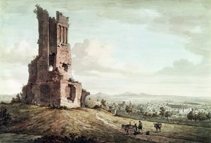 Nimes, dalla Tour Magne, c.1765-68